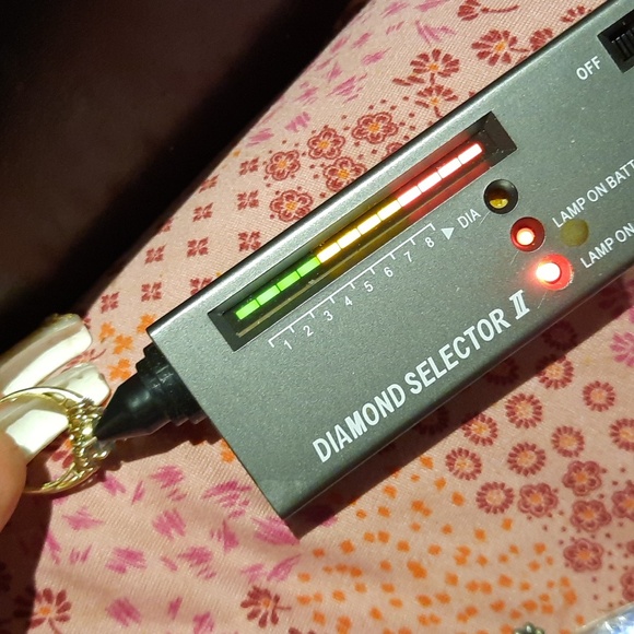 AUTHENTIC SOLID 10K YELLOW GOLD ๐ RING GENUINE AQUAMARINE & DIAMOND ring 7 - Picture 7 of 9